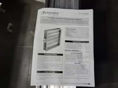 New | in-Stock 2021 GREENHECK ICD-44-40X24 Parts (Hydraulics and Pneumatics) British Columbia CA | Lenmark #913453