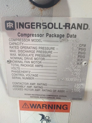USED Ingersoll Rand U25HE-SP