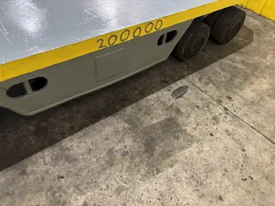 200,000 LBS x 144" x 78" HEAVY DUTY ROLLING TRANSFER CART: YOBRO #23996