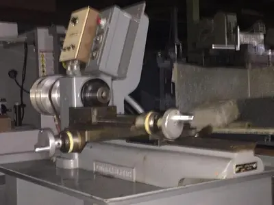 2946-440 Dunham DL Series M Precision Lathe with Pneumatic 3C Collet Closer & Cross Slide