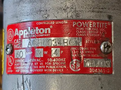 Used APPLETON ACP6034BC Cable & Wire British Columbia CA | Lenmark #1439957