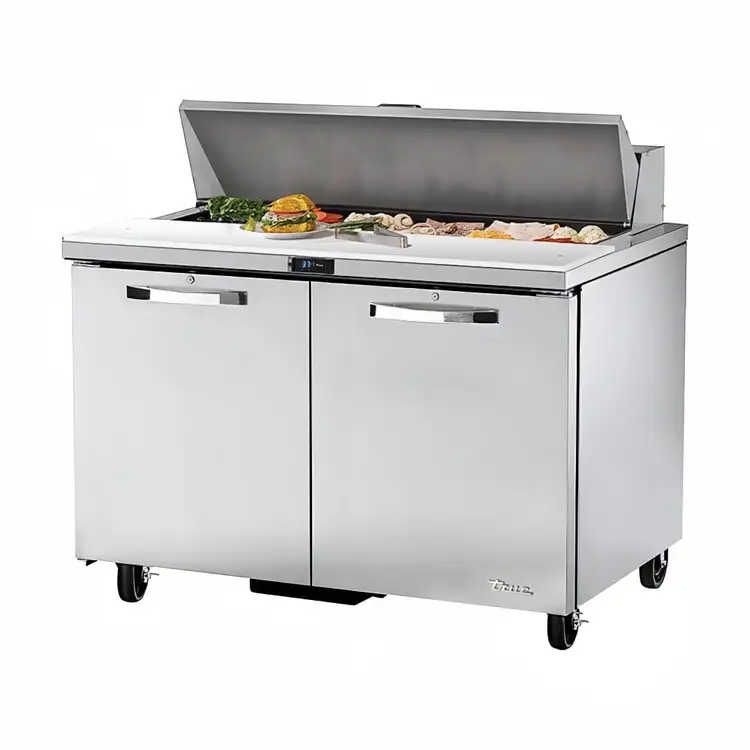 Used True TSSU-48-12D-4-HC-SPEC3 Food Prep Tables Illinois US | Falcon Restaurant Supply #1374185