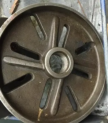 2188-440 10-3/4″ Diameter Face Plate for Lathes