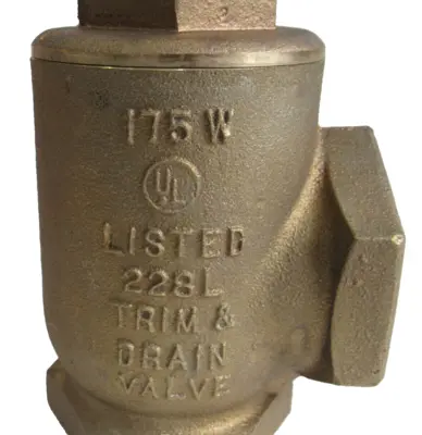 NEW NIBCO T-301-W TRIM AND ANGLE VALVE BRONZE SIZE 2 T301W