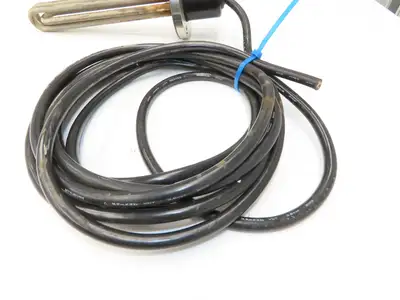 Nippon Stainless Immersion Tank Heater Element 5Kw 200V 3PH 12" Tubes 5" Flange