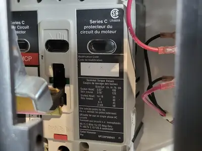 2hp, 600V, 7A, FVNR Starter, Size 1