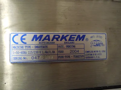 USED MARKEM IMAJE SMARTDATE CONTROLLER