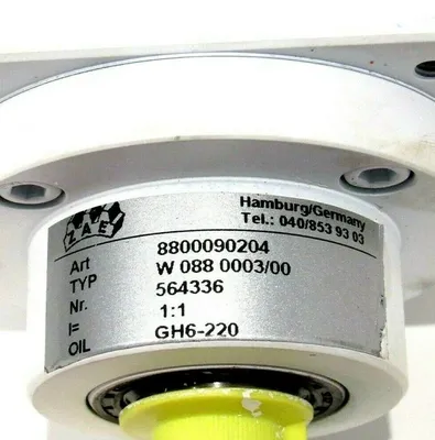 NEW ZAE W 088 0003/00 BEVEL GEAR REDUCER NR. 564336 W088000300