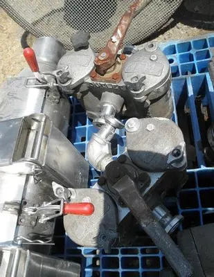 Separator, Magnetic, Flow-Thru, Liquid, S/st, 1" (2) #S741207