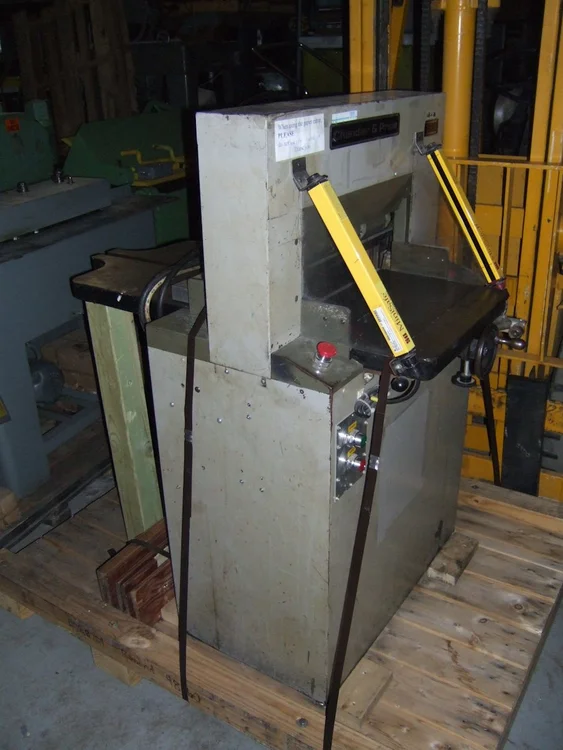 Used CHANDLER 19-AC Sheet Metal Shears Minnesota US | INTER-PLANT SALES #343928
