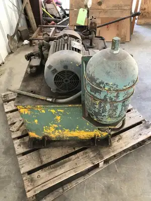 Fitchburg Hydraulic Vane Pump / Power Unit 1140RPM 3PH 50gal 600PSI