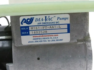 NEW AIR DIMENSIONS M161-FT-AA1-L GENERAL PURPOSE PUMP MOTOR M161FTAA1L