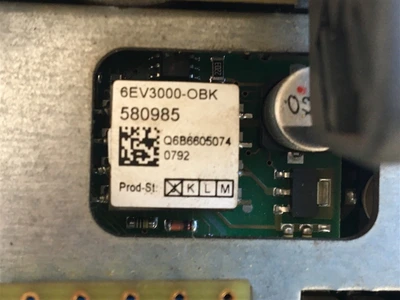 USED SIEMENS 6FC5203-0AD10-1AA0 (2)-MASCHINENSTEUERTAFEL OP032S