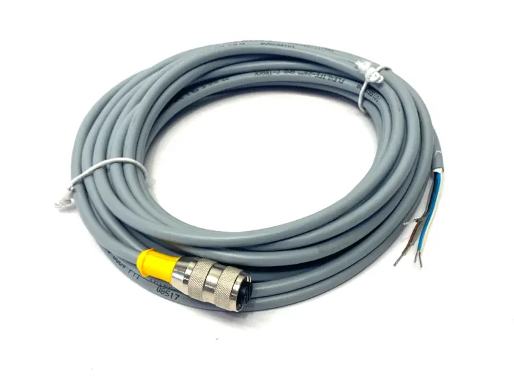 New | in-Stock Turck FlexLife Single-Ended Female Cordset 5-Pin M12 6m U0898-72 Connector Accessories Michigan US | Maverick Industrial Sales #1395259