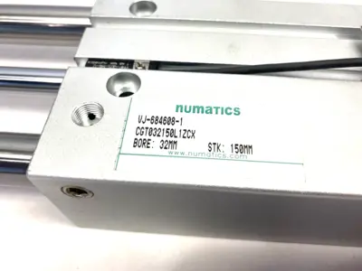 USED NUMATICS CYLINDER TABLE 32MM BORE 150MM STROKE