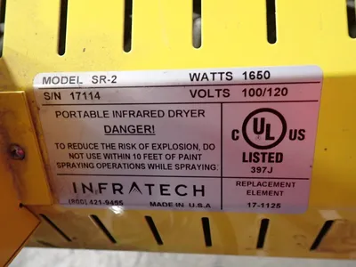 USED INFRATECH SR2