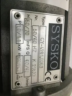 USED SYSKO CORPORATION CY-4281.0069