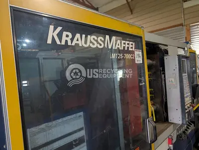 Used 2003 KRAUSS MAFFEI KM 125-700 C2 INJECTION MOLDER Injection Molding Machines Indiana US | US Recycling Equipment #1280094