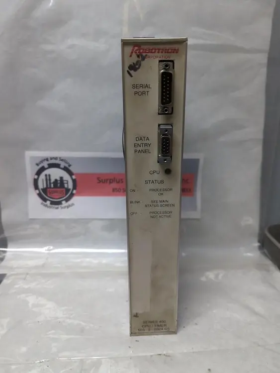 Used ROBOTRON 503-2-0324-05 Industrial Controls Ohio US | Surplus Asset Holdings #1243968