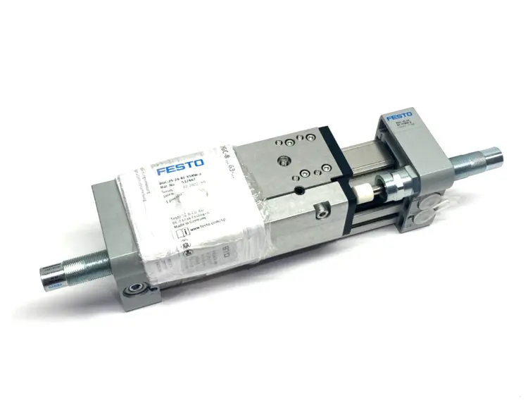 Used FESTO DBL-ACTING LINEAR DRIVE DUAL SHOCK ABSORPTION Linear Actuators | Maverick Industrial Sales #1118200