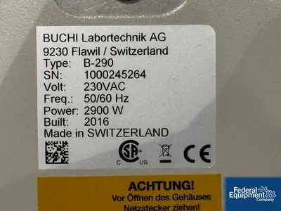 USED BUCHI Buchi Mini Spray Dryer, Model B-290