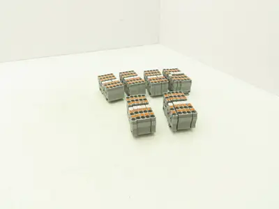 Phoenix Contact PT 6-QUATTRO Terminal Block 4 Wire Gray 1000V 6mm² Lot of 30