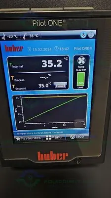 USED HUBER UNISTAT 060T RECIRCULATING CHILLER / COOLER -20 TO 40 °C W/ PILOT ONE