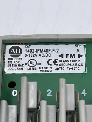 Used ALLEN-BRADLEY ALLEN-BRADLEY 1492-IFM40F-F-2 SER A Misc Electrical & Power Parts | ND Industrial Surplus #1214529