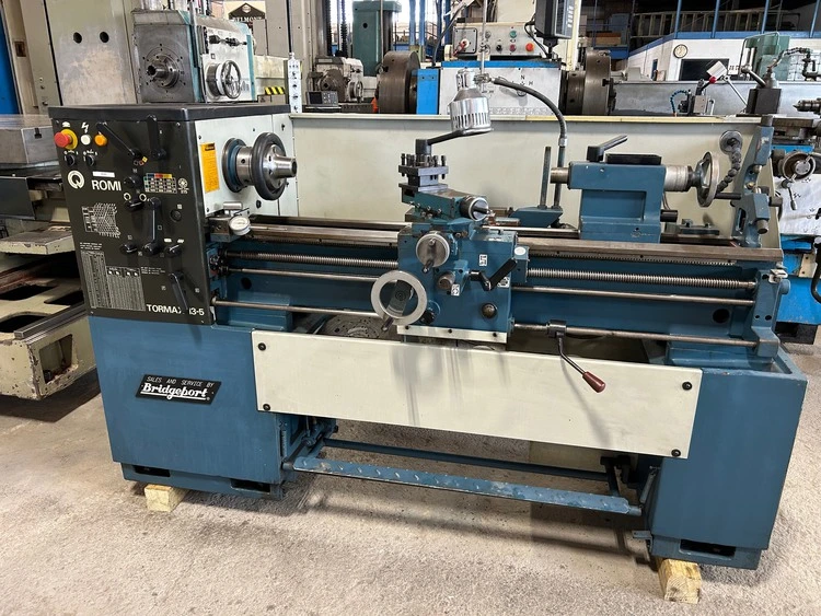 Used 2002 BRIDGEPORT ROMI _UNKNOWN_ Engine Lathes Illinois US | Belmont Machinery Company #549292