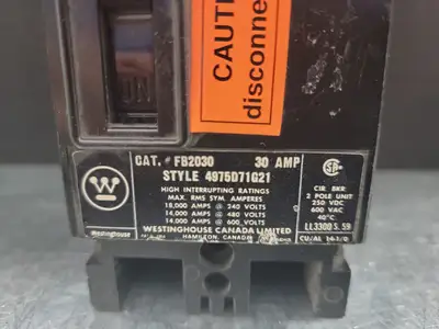 USED WESTINGHOUSE FB2030