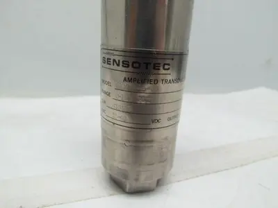 Sensotec 440/7229-09 Amplified Pressure Transducer 0-150 PSI 15-40VDC 1/4" NPT