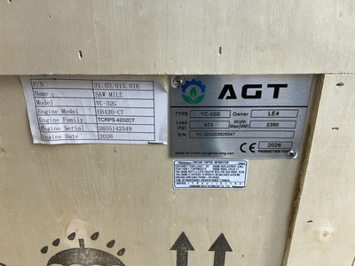 Used AGROTK YC-32G SAWMILL Sawmill Bandsaws Michigan US | Miedema Asset Management Group #1474516