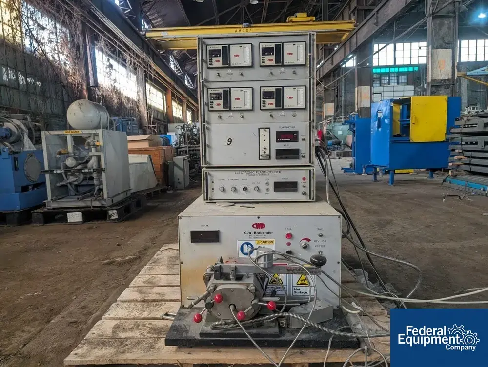 USED Brabender Technologie Brabender Plasticorder, Model REE6