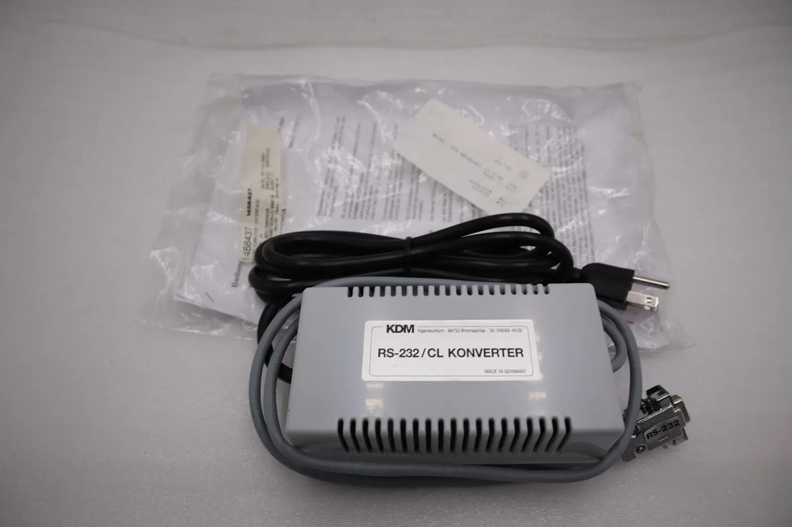 NEW OPEN BOX KDM RS-232 / CL Interface Converter STOCK H184A