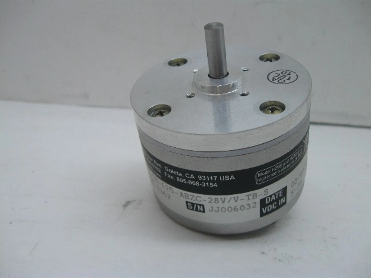 New | in-Stock BEI INDUSTRIAL ENCODERS L25CA-F8-SB-625-ABZC-28V/V-TB-S/924-01002-2111 Motion Controls | Industrial Parts R Us Inc. #366257