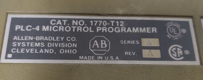 USED Allen-Bradley 1770T12