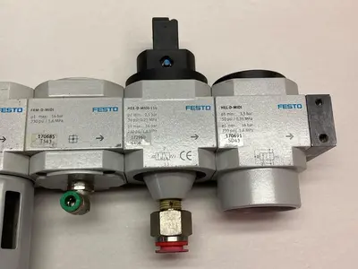 Used FESTO LFR-D-5M-MIDI Air Pressure Regulators Ohio US | Surplus Asset Holdings #1365900