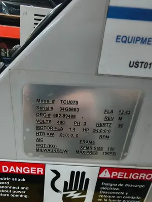 Used APPLICATION ENGINEERING CORP TCU075 Temperature Controls South Carolina US | ESS Industrial Equipment Sales #1259599