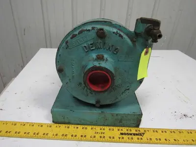 Crane Deming 4358 Centrifugal Pump 1.5"x 1"NPT 1/2Hp 230/460V 3PH K48CY Motor