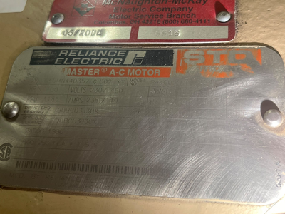 USED RELIANCE ELECTRIC P44G0357F