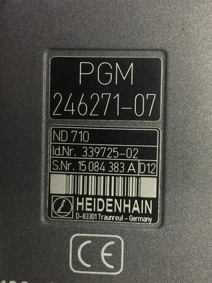 USED HEIDENHAIN HEIDENHAIN ND 710 DIGITAL READOUT