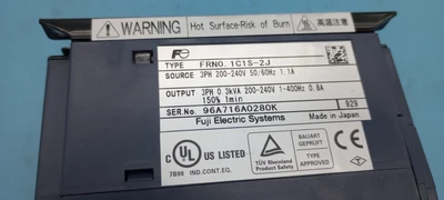 Used Fuji Electric FRNO.1C1S-2 J Variable Speed Drives Arizona US | ASSET CONVERSION SPECIALISTS, INC. #911631