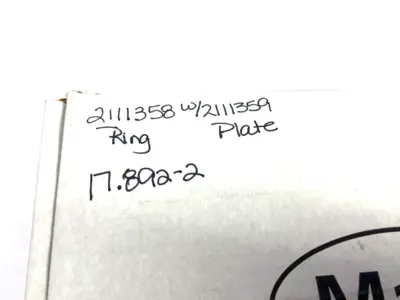 USED MAHR DIMENSIONAIR 2-JET AIR RING GAUGE W/ GUIDE CHUTES & BASE PLATE
