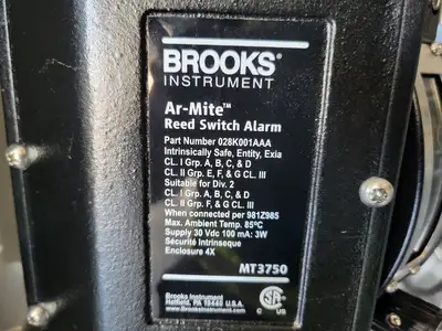 NEW BROOKS INSTRUMENT MT3750