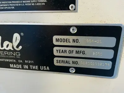 Used 2001 FADAL 90411 / VMC 2016L Vertical Machining Centers Ohio US | HGR 24 #1249371
