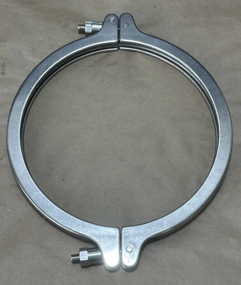 NEW SURPLUS- 10" Sanitary Clamp High Pressure Tri Clamp Clover 316SS || WARRANTY