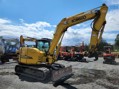 Used 2016 KOBELCO SK85CS-3E Crawler Excavators | Abele Tractor #1342779