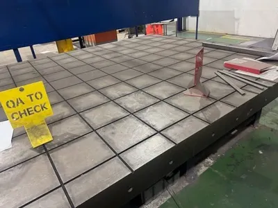 Surface Table Cast Iron 5350mm x 2540mm Surface Tables & Bed Plates | Bowland Trading Ltd (8)