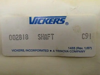 Eaton Sperry Vickers 002818 Shaft NIB