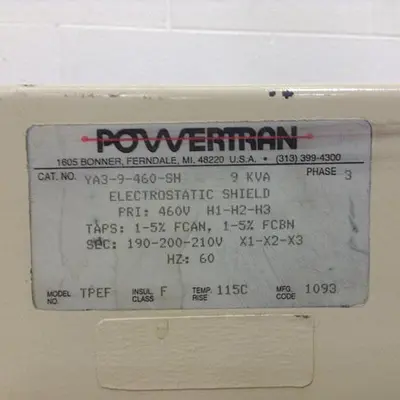 USED POWERTRAN TPEF